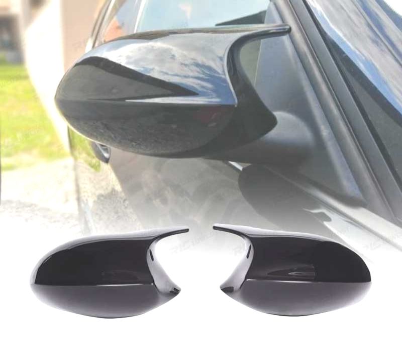 CAPAS DE ESPELHOS RETROVISORES BMW E90 E91 E92 E93 E81 E87 E82 E83 04-09 LOOK M4 04-09 PRETO