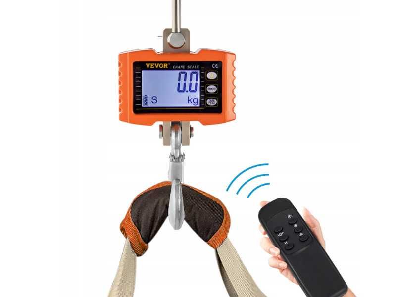 Waga Hakowa 1000Kg Cyfrowa waga dźwigowa