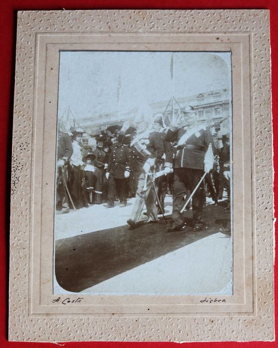 Rei D. Carlos recebe Rei Eduardo VII em Lisboa, 1903 (Reserva JMG)