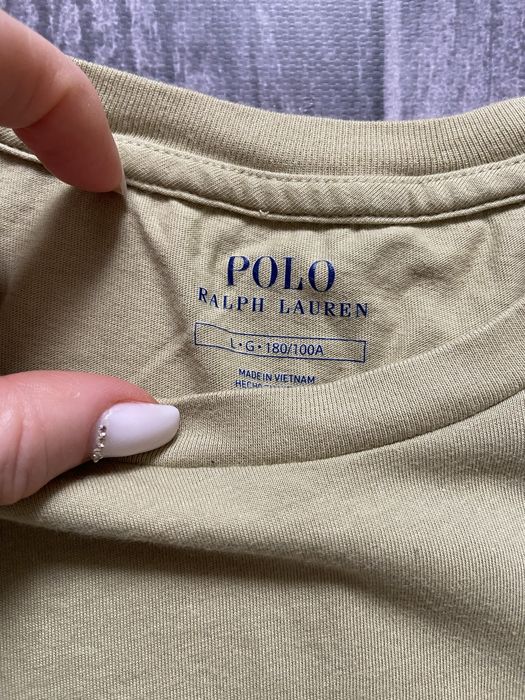 Чоловіча бавовняна футболка polo ralph lauren