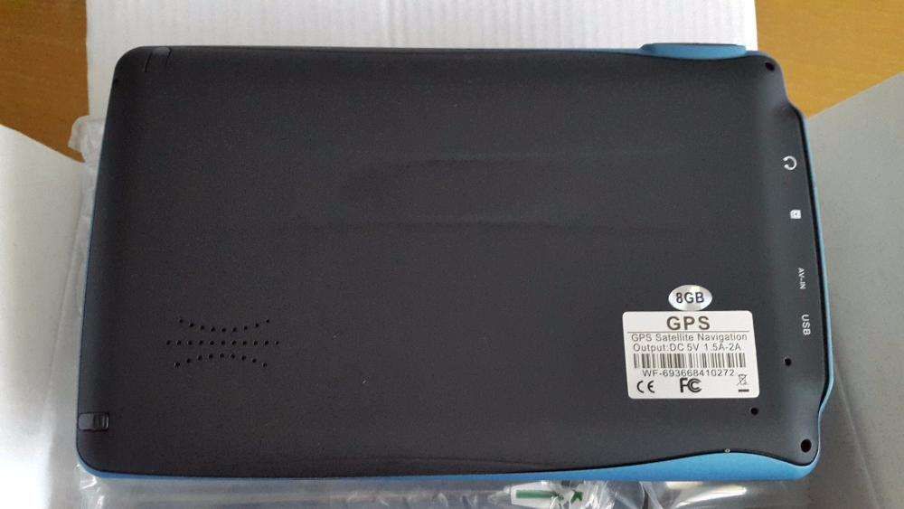 GPS navegador NOVO (ecrã 7" e 5") com iGo mapas para camiões recentes