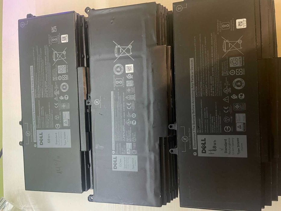 Акумулятори для Dell GJKNX J60J5 33YDH R8D7N R8D7N 3HWPP F3YGT