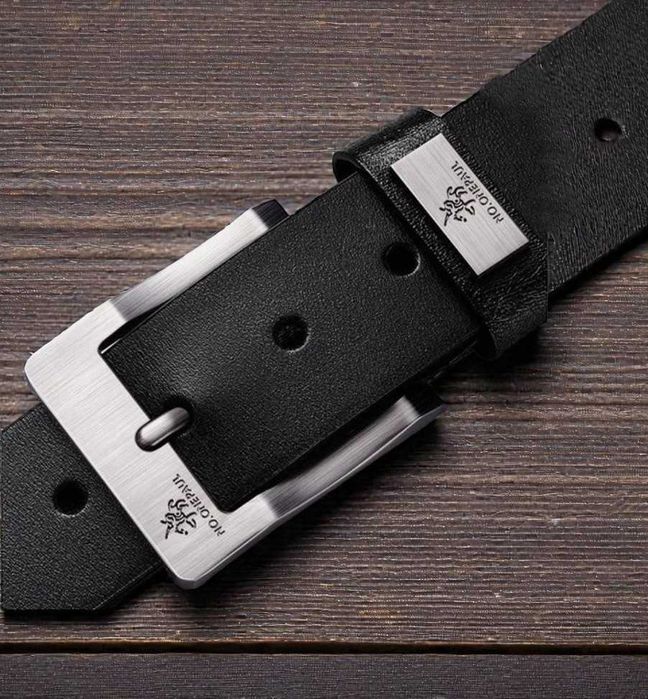 Pasek męski skórzany -NOWY-