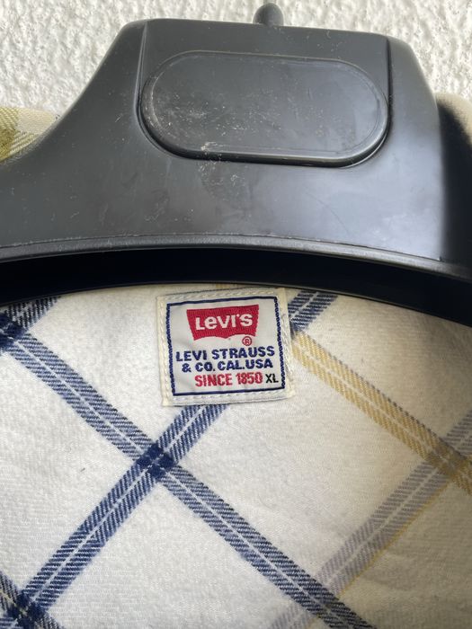 Camisa de manga cumprida aos quadrados de flanela Lewis