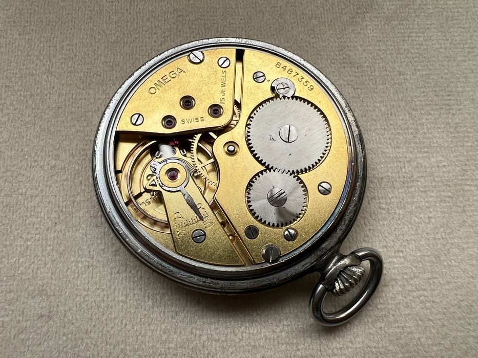 Relógio de bolso Omega 1936