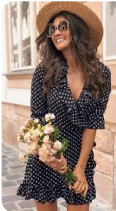 Vero Moda r.M sukienka kopertowa