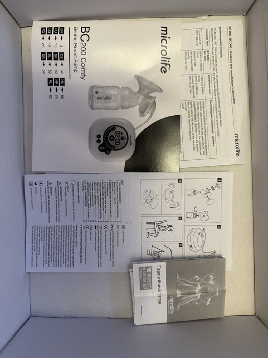 Електричний молоковідсмоктувач Microlife BC 200 Comfy