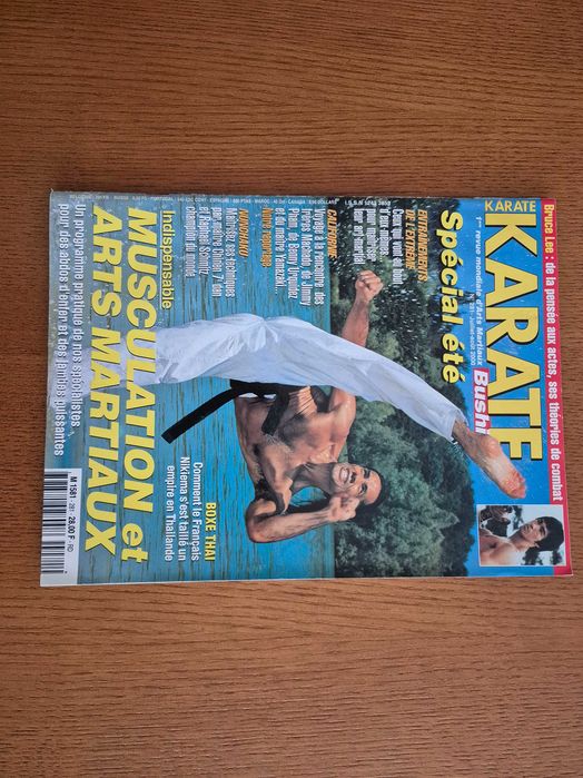 Revista francesas antigas de KARATÉ Bushido