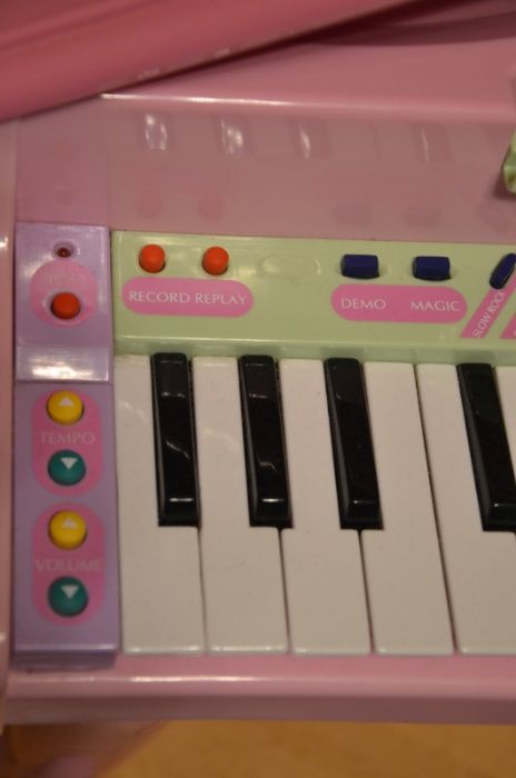 Elektryczne pianino fortepian krzesełko zabawka edukacyjna dla dzieci