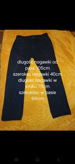 Levi Strauss 501 Spodnie  jeansowe meskie