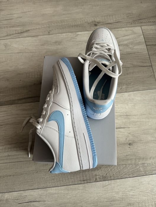 Buty Nike Air Force 1 GS White Aquarius roz. 39