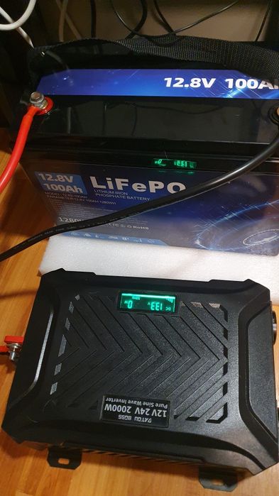 Комплект резервного питания  2000W 2кВт/4000W 4кВт 12/24в