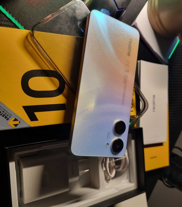 REALME 10 5g bialy na gwarancji okazja tanio bez rat okazja piękny tel