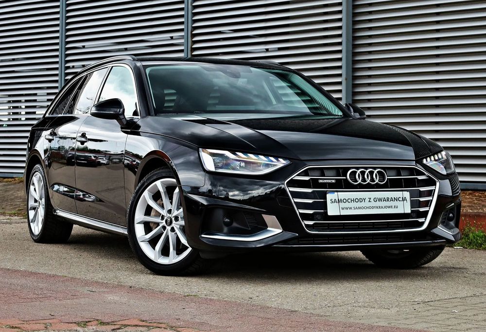 Audi A4 Avant SalonPL 1wł. 4x4 GwFabryczna MatrixLed KeyLes Navi El.Klapa ASO Vat23%
