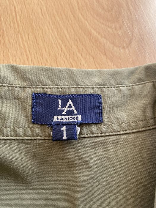 camisa verde - lanidor