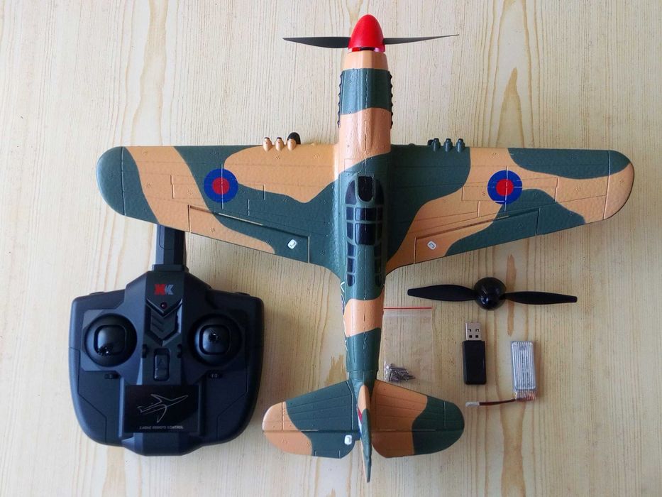 Samolot RC zdalnie sterowany WLtoys P-40 2,4Gh 4Ch żyro