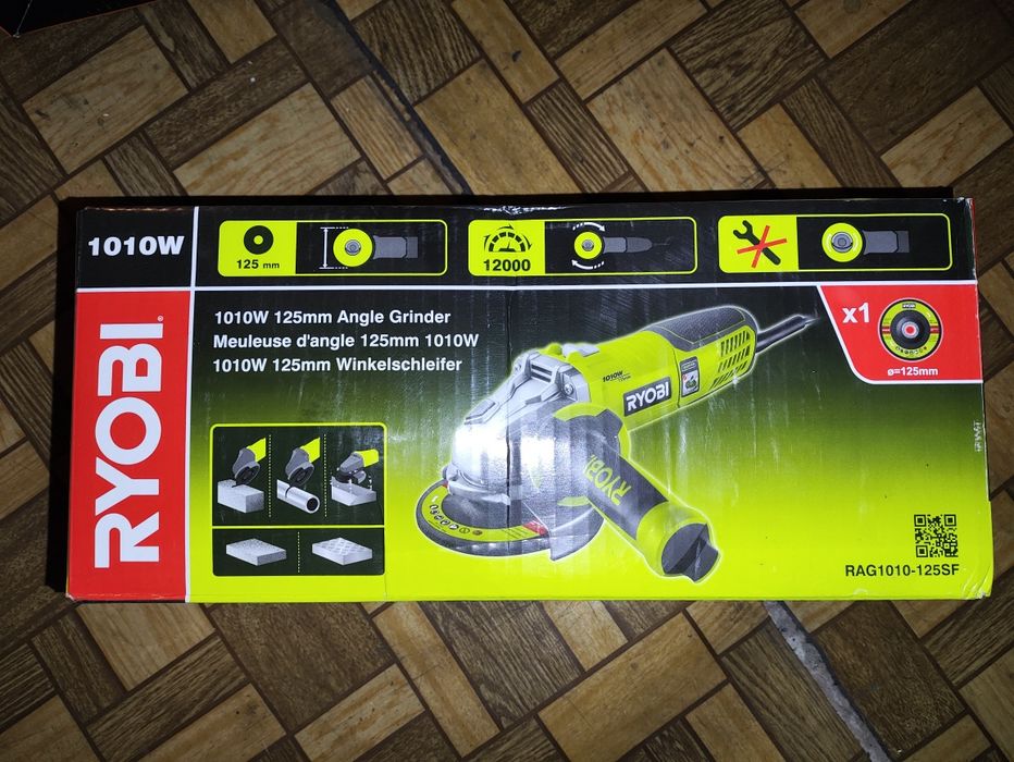 Szlifierka kątowa ryobi RAG1010