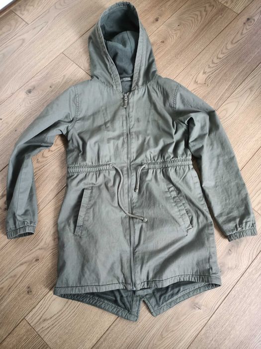 Kurtka parka wiosna dziewczynka 152 cm