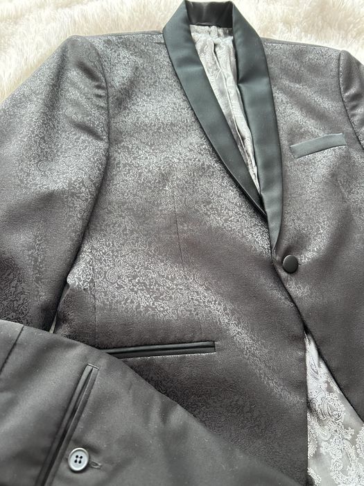 Skoking czarny zakardowy