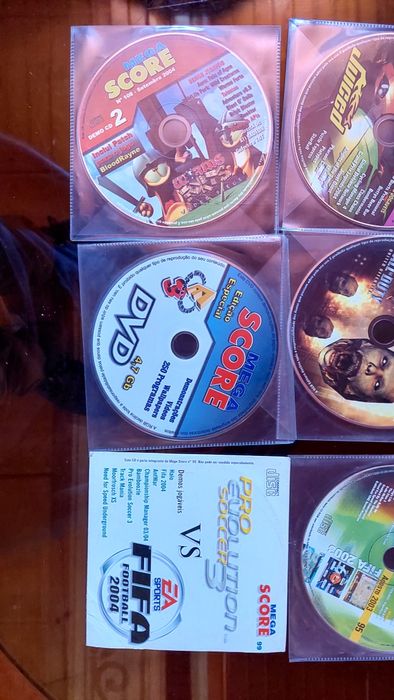 8 cds demos da Megascore