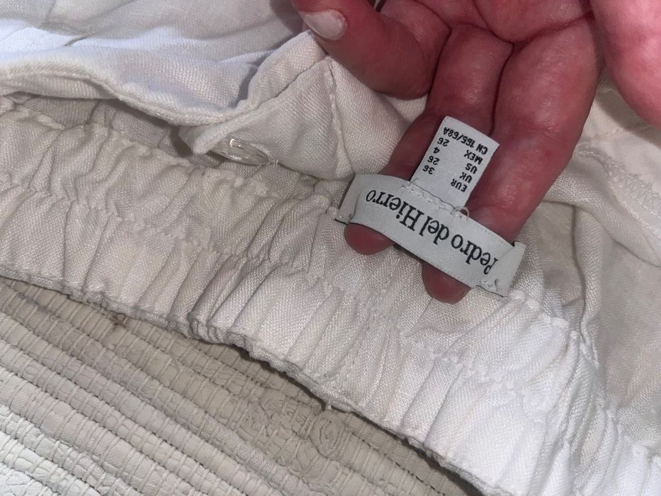 Novas calças em linho Pedro del hierro S-L