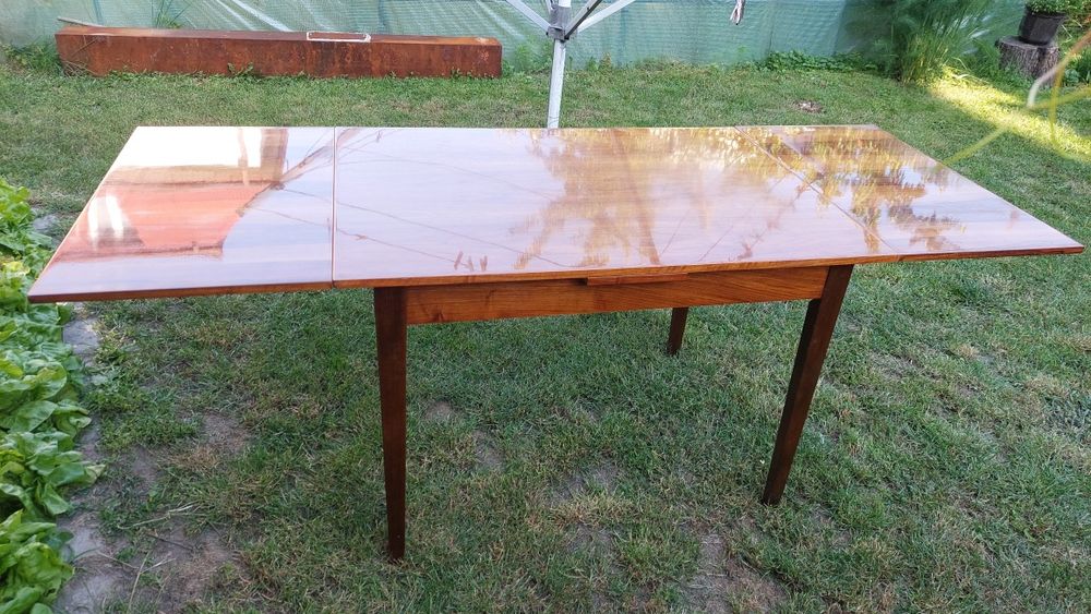 Stół drewniany rozkładany 200x80 cm solidny  zabytkowy