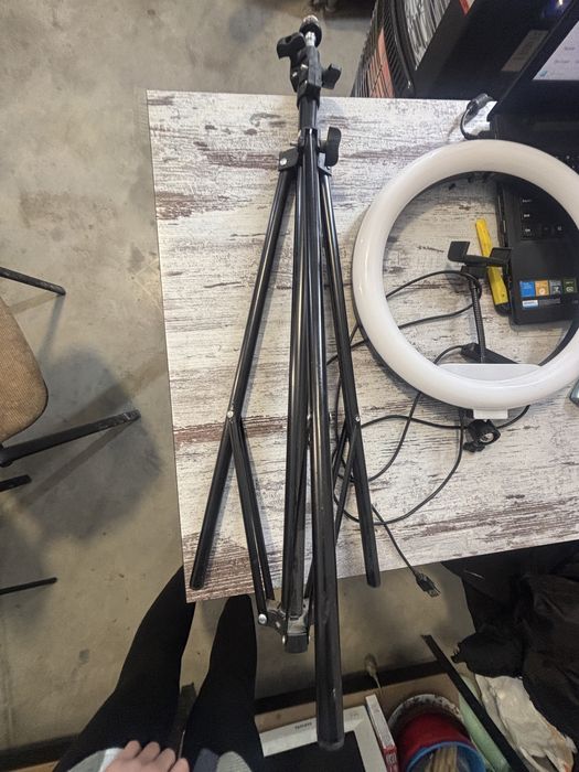 Штатив на 2м та кільцева LED лампа