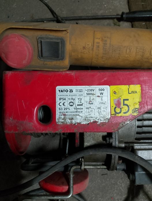 Sprzedam wyciągarke yato