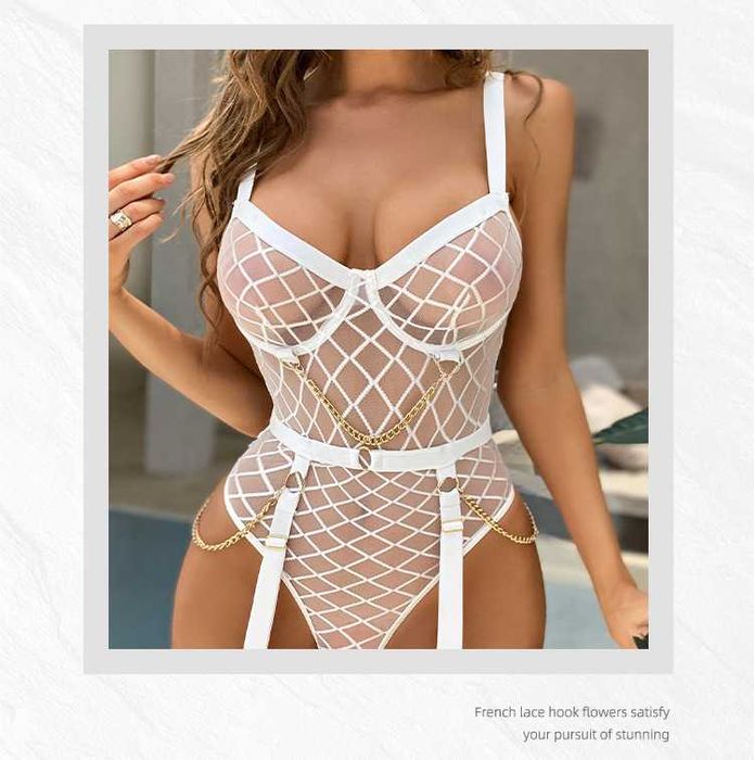 Сексуальне боді  Ромб боди еротична білизна р. S- L