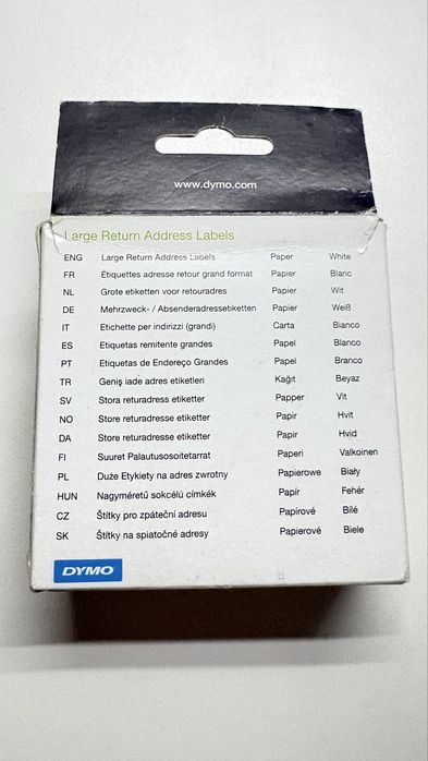 Etykieta DYMO adresowe 25mm - 54mm