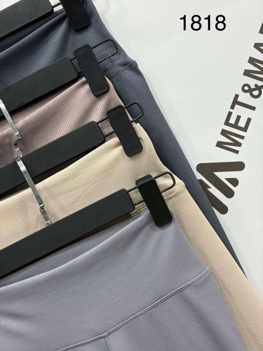 Nowe legginsy prążkowane – wysoki stan | Turcja | modne kolory