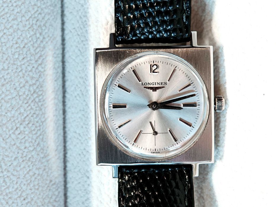 Zegarek LONGINES Square Dress Tank Sub Manual ultra Antique Art Déco