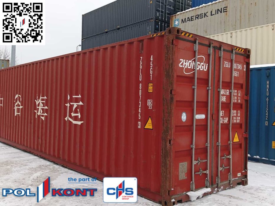 SPRZEDAM Kontener morski 40'HC IICL - 2-3 letni - OD RĘKI - VY