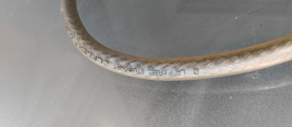 Cabo de corrente Lapp Kable flexivel isolado 3G 2,5 mm com fichas.