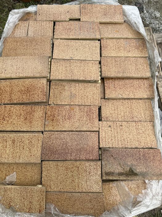 Płytki ceramiczne elewacyjne prl