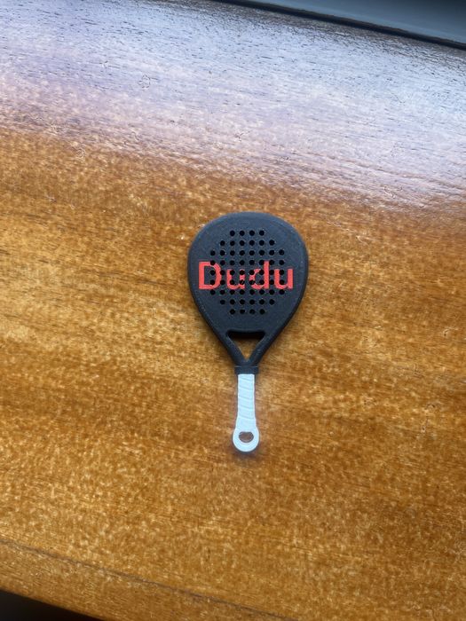Porta chaves Raquete Padel