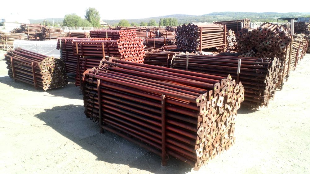 Stemple budowlane Stempel Podpora Dźwigar Dźwigary Szalunek stropowy