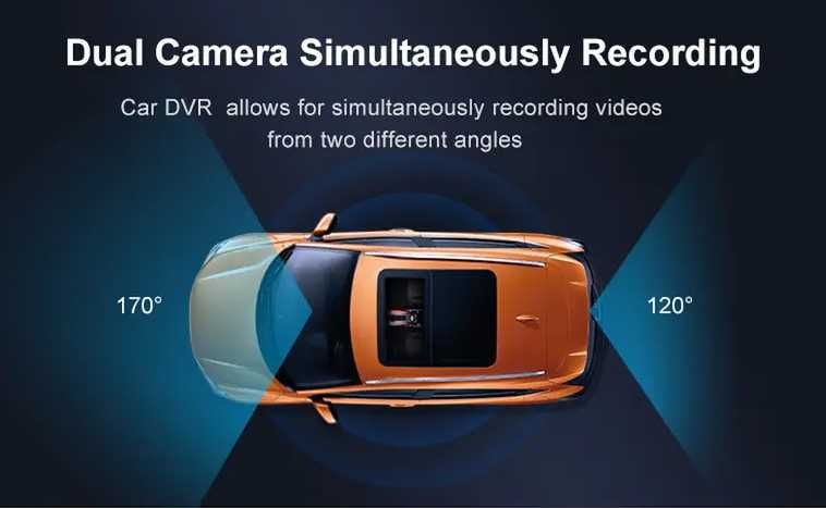 ТОПціна! ЗЕРКАЛО H90+Карта32гБ відеореєстратор ЖК"10" 2камери1920х1080