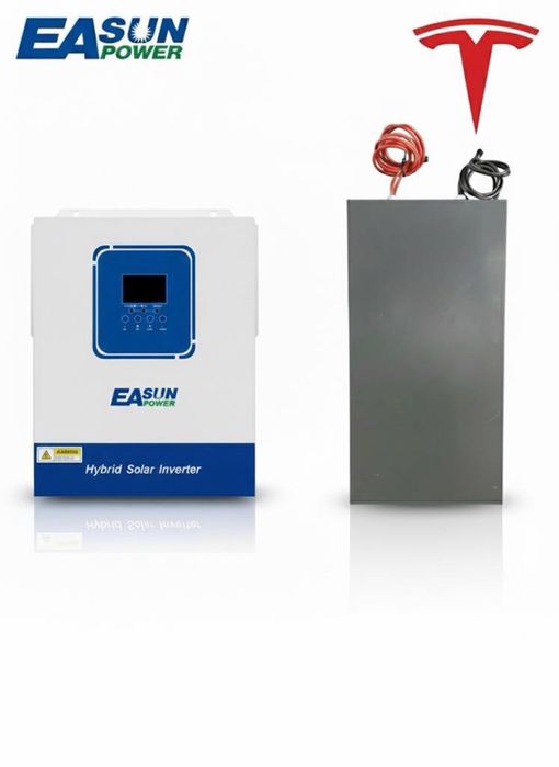 Комплект резервного живлення батарея 6,2квт LifePo4 + 3,2 инвертор