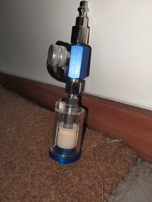 Filtro regulador de ar de pistola