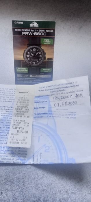 Casio ProTrek PRW-6600