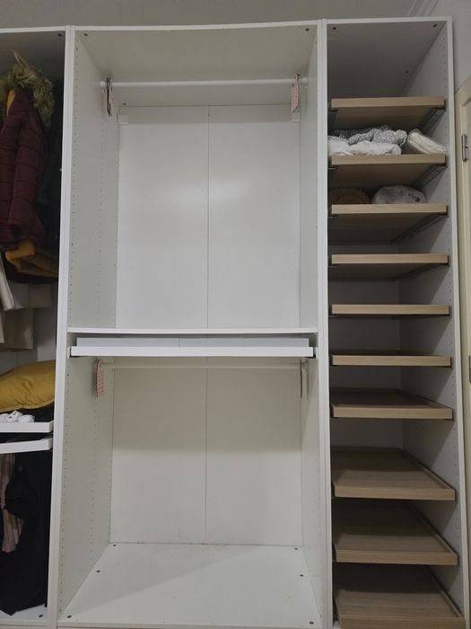 Pax com 2 cabideiro e prateleira de Joia 100x 237