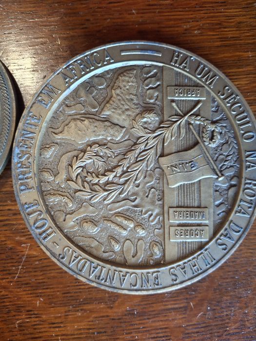 Medalha Marinha Empresa insulana navegação grande formato