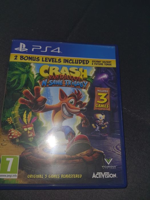 Gra dla dzieci Crash Bandicoot N sane trilogy