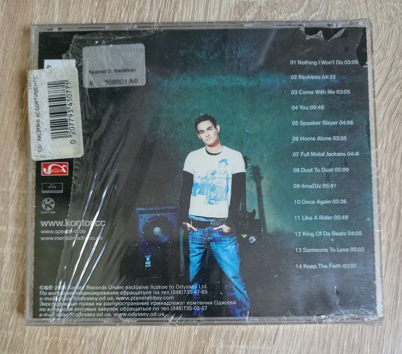Audio Cd сд диск Special D. - Reckless 2004
