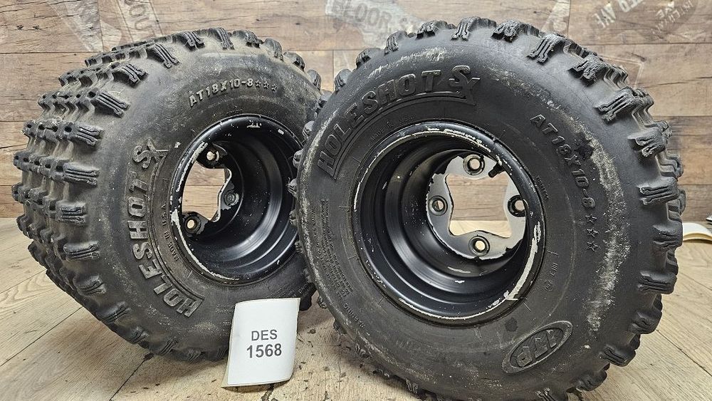 Komplet kół TYŁ Quad ATV 8" opony ITP Holeshot S 18x10-8 Felgi D.I.D 8x8.0 AT