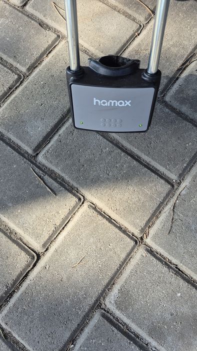 Fotelik rowerowy na palaki Buddy hamax