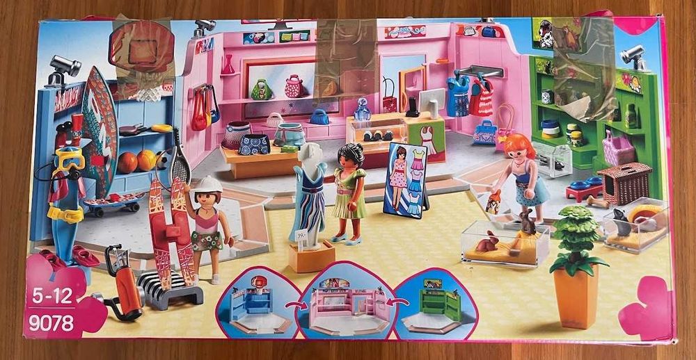 Playmobil City Life – Loja de Moda, Desporto e Animais (Ref. 9078)