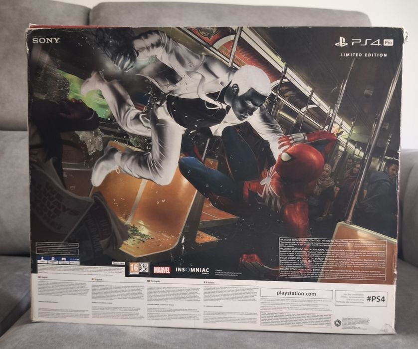 PS4 PRO Spider Man Edição Limitada