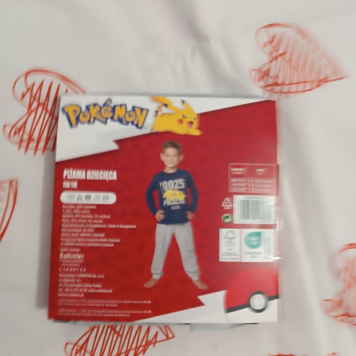Nowa piżama chłopięca Pokemon 110/116